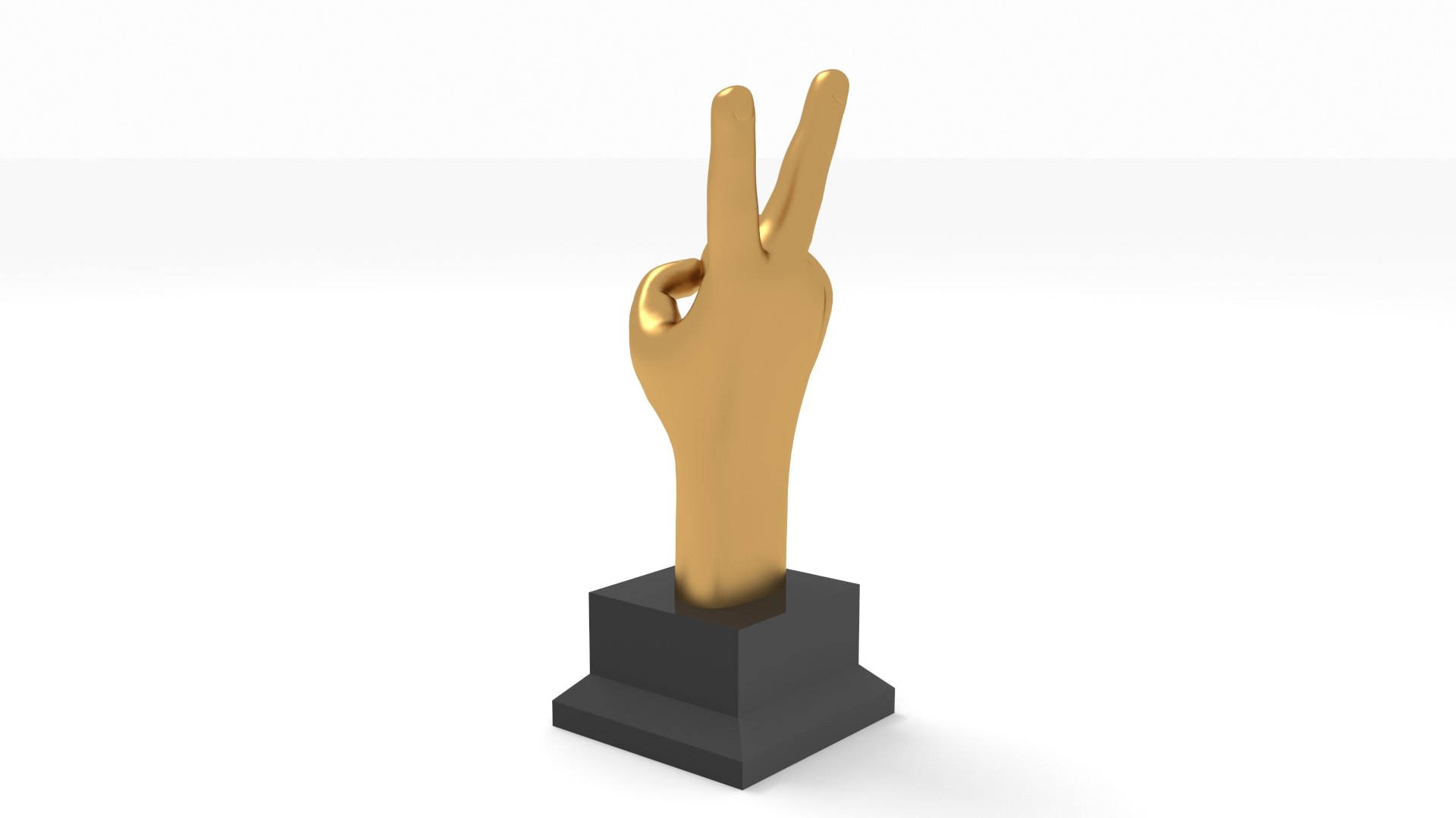 3D Winner Hand - TurboSquid 1664512