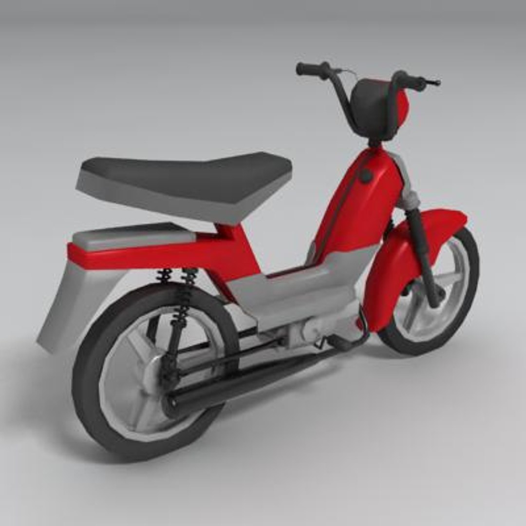 Street Bikes Modeled 3d Model