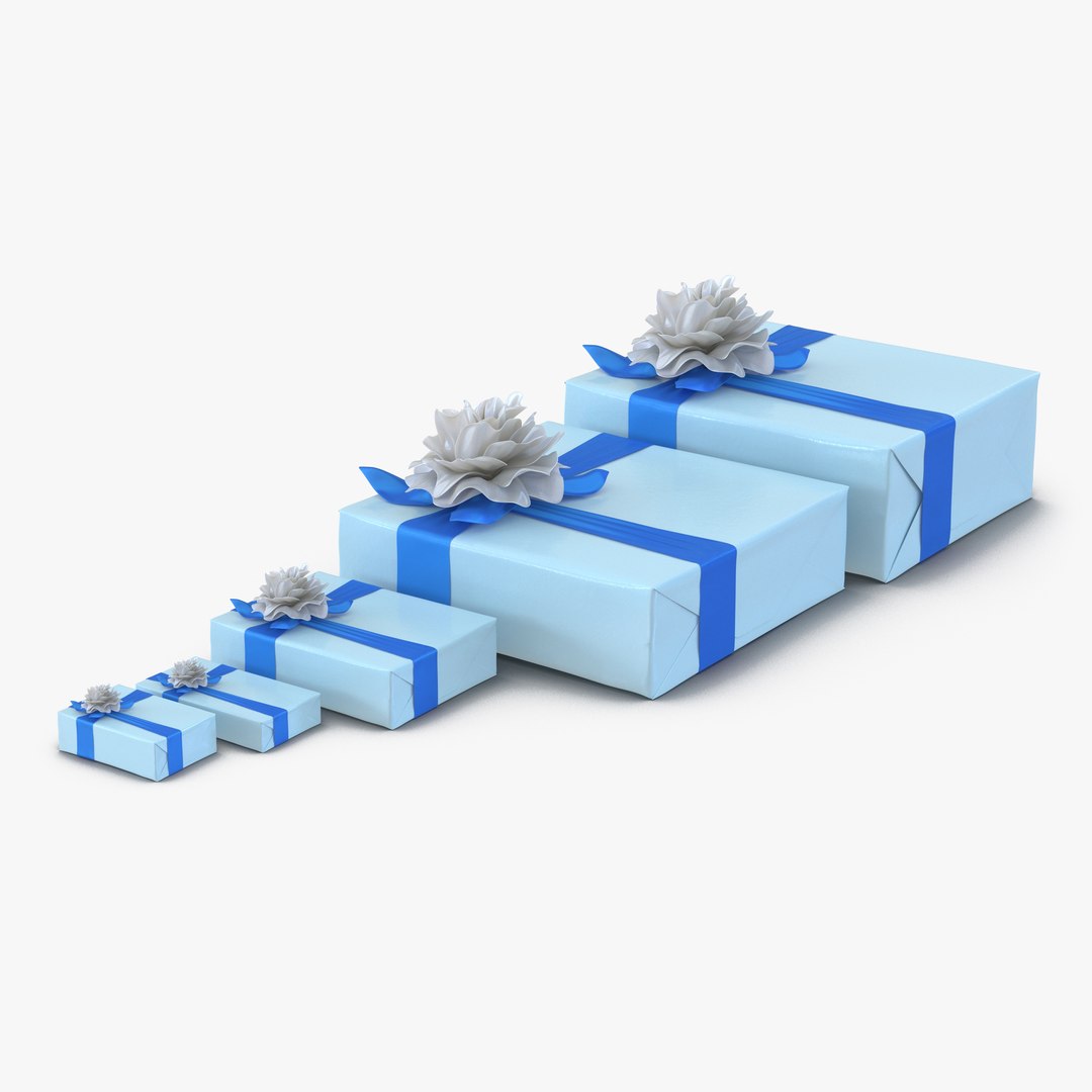 Wedding Presents 3D Models Set 2 3D model preview
