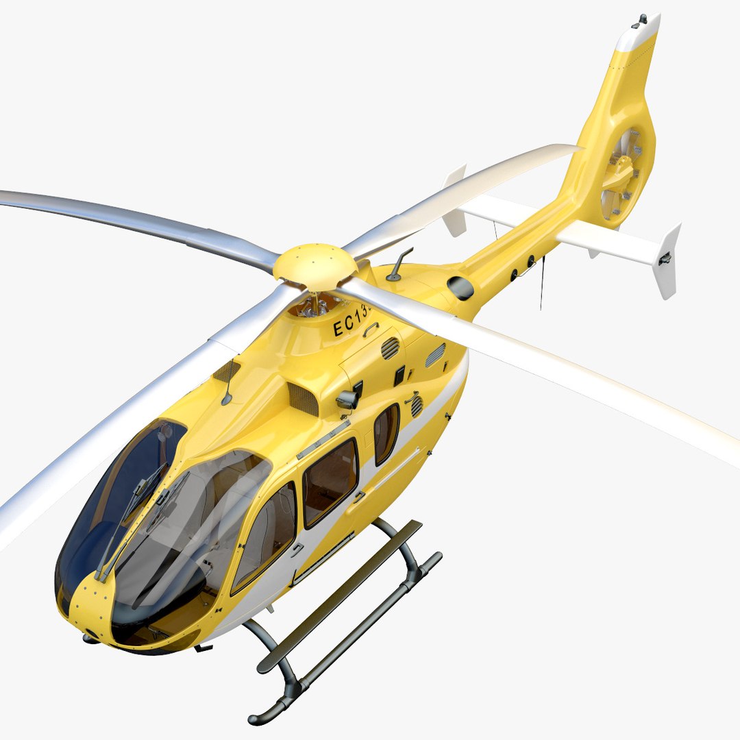 Eurocopter Ec 135 3d Model