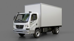 Mercedes-Benz Accelo Box Truck 3D model