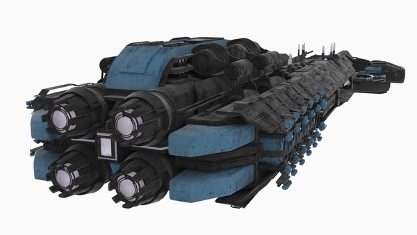 Spaceship - Battleship Cruiser Spacecraft3Dモデル - TurboSquid 1963226
