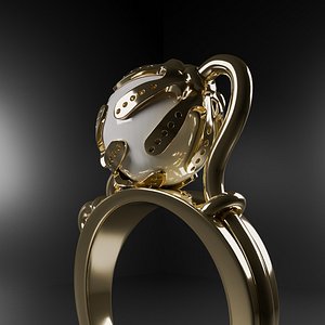 3D Design ring 2 model