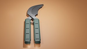 3D garden shears
