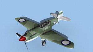 Curtiss P-40F Tomahawk V13 RNZAF
