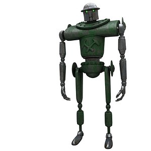 SciFi Robot 01 - Military Robot