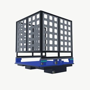 Pallet carrier 3D model