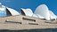sydney opera house performing 3D model