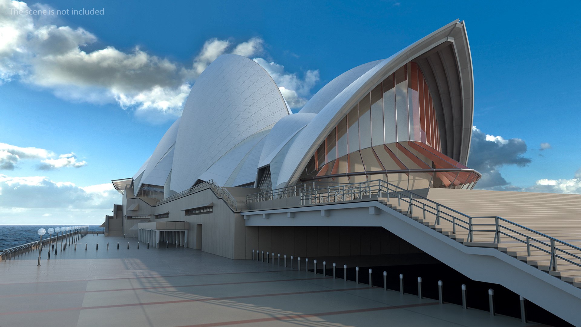 Sydney opera house performing 3D model - TurboSquid 1492942