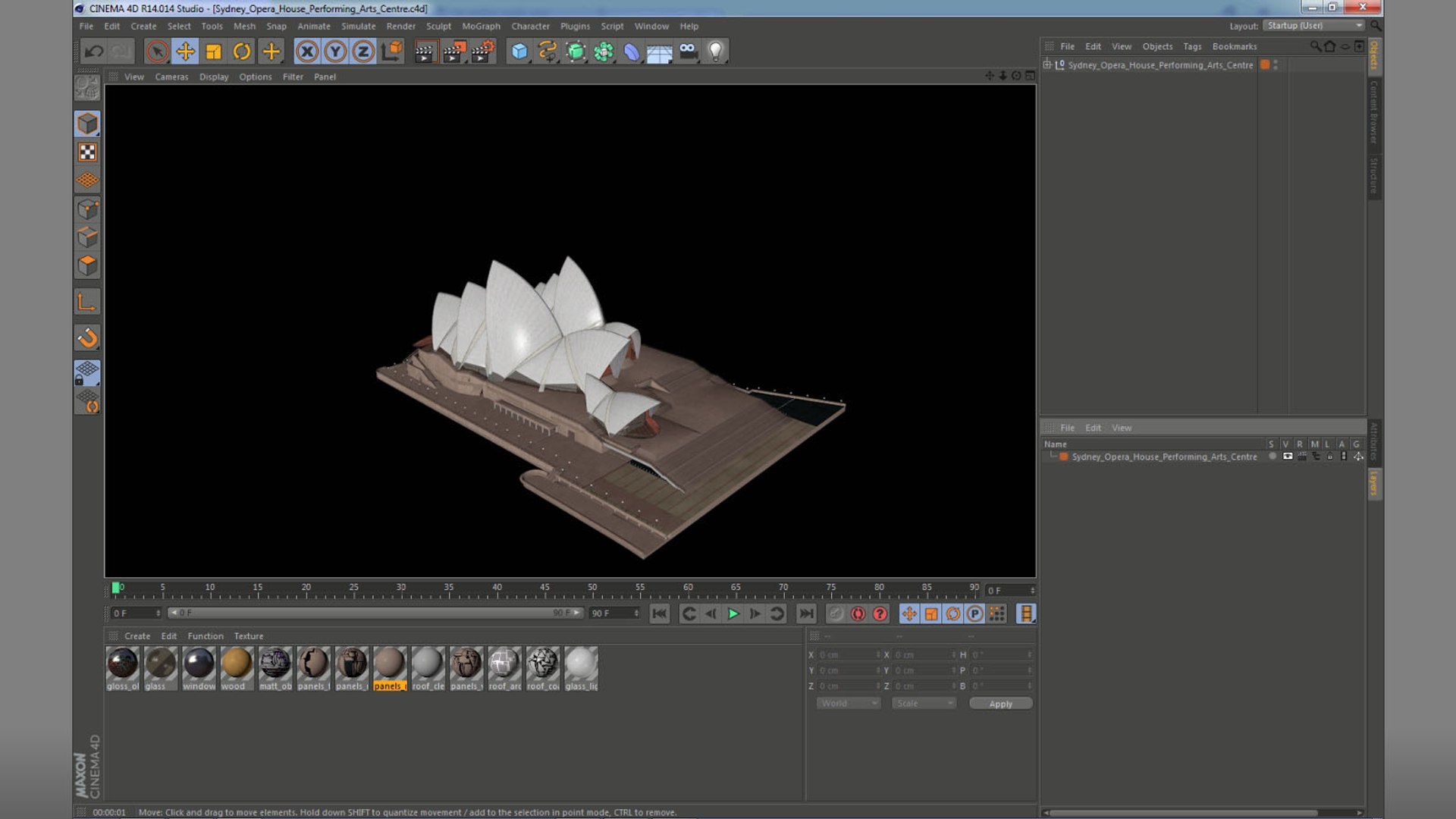 Sydney opera house performing 3D model - TurboSquid 1492942