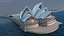 sydney opera house performing 3D model