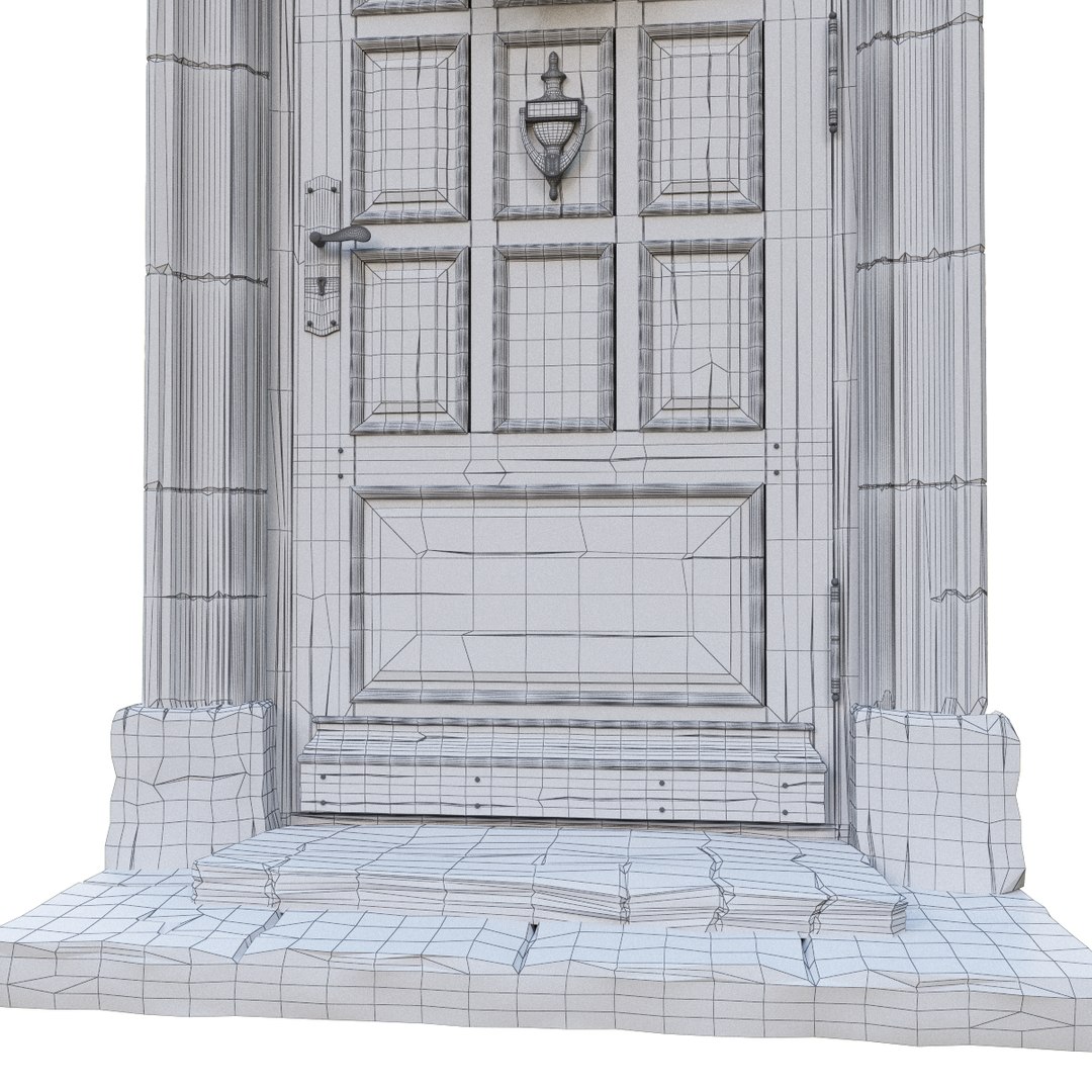 3D Model Door Architecture - TurboSquid 1341611