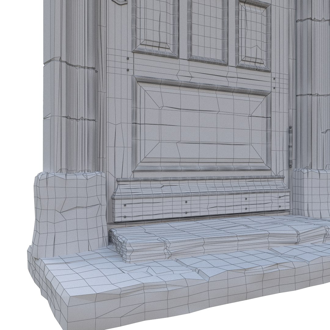 3D Model Door Architecture - TurboSquid 1341611