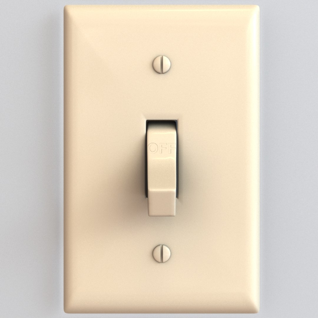 3d Electrical Switch Model