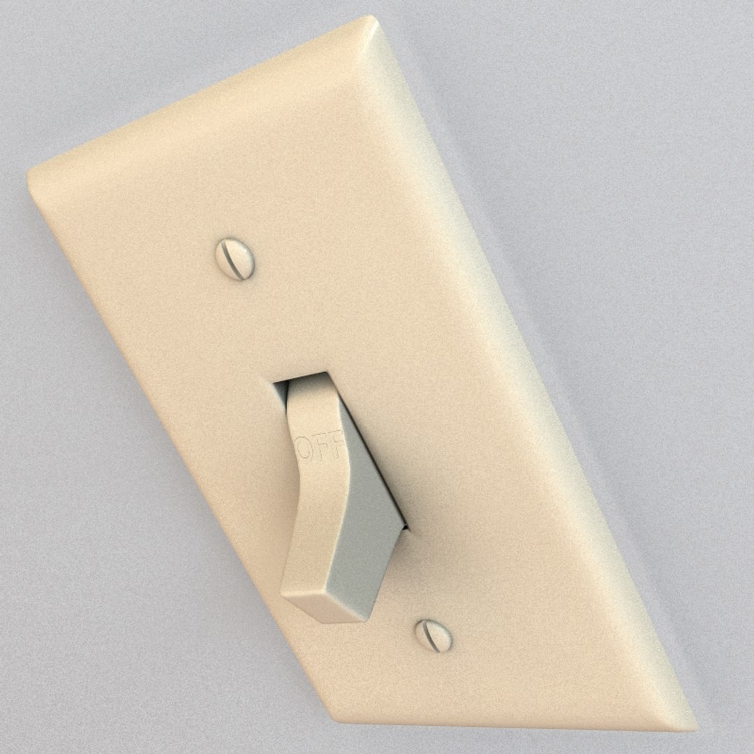 3d Electrical Switch Model