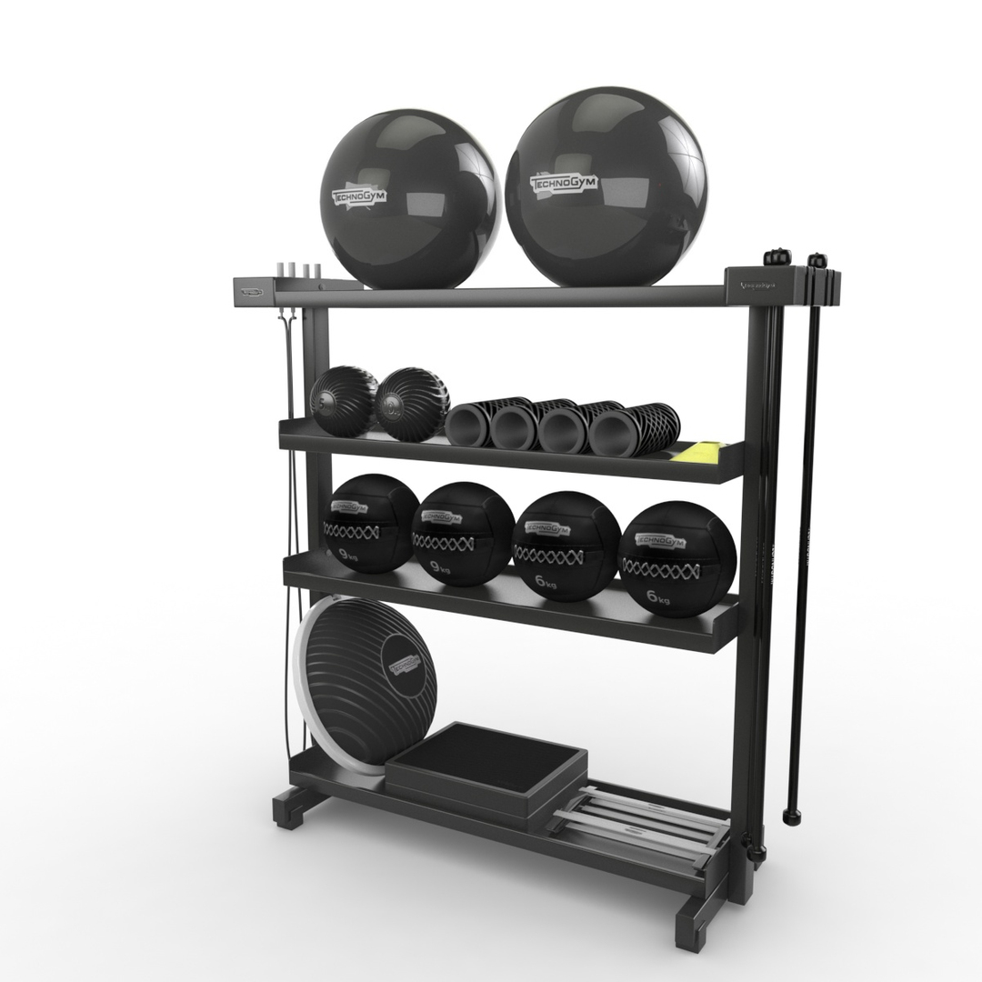 kostenlos Skilltools Aufbewahrung TechnoGym 3DModell TurboSquid 1490926