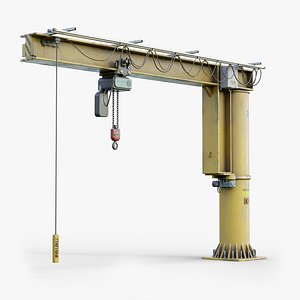 Jib Crane GameReady LODs