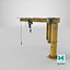 Jib Crane GameReady LODs 3D model
