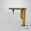 Jib Crane GameReady LODs 3D model
