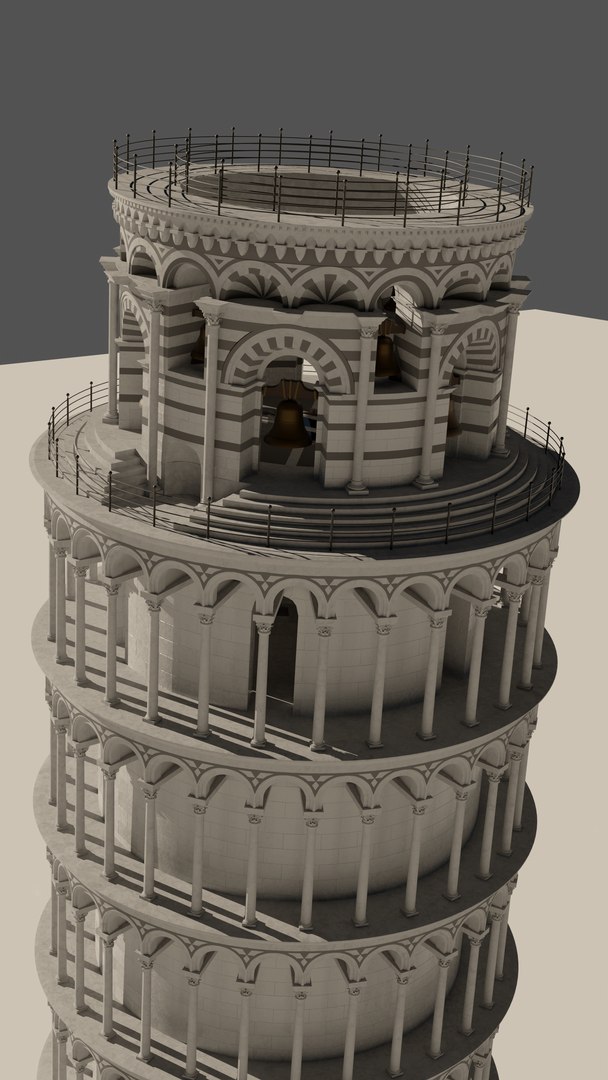 Leaning Tower of Pisa 3D model https://p.turbosquid.com/ts-thumb/rD/6OiF74/If/0009/png/1639682593/1920x1080/fit_q87/374e6d0f273fea936994cd5c4827e7e18bd3793d/0009.jpg