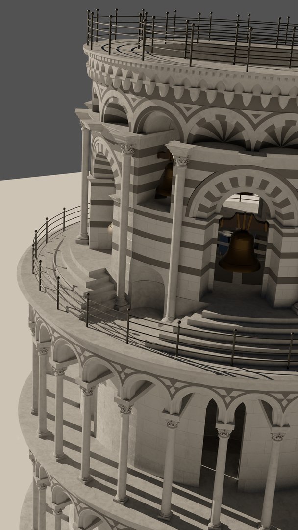 Leaning Tower of Pisa 3D model https://p.turbosquid.com/ts-thumb/rD/6OiF74/fS/0010/png/1639682564/1920x1080/fit_q87/99d9e593cbbb1ba5bc4cf295d392edcc2d004460/0010.jpg
