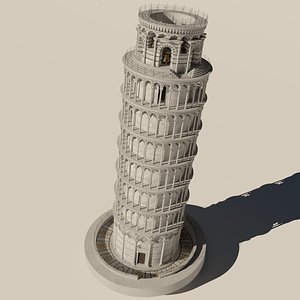 Leaning Tower of Pisa 3D model