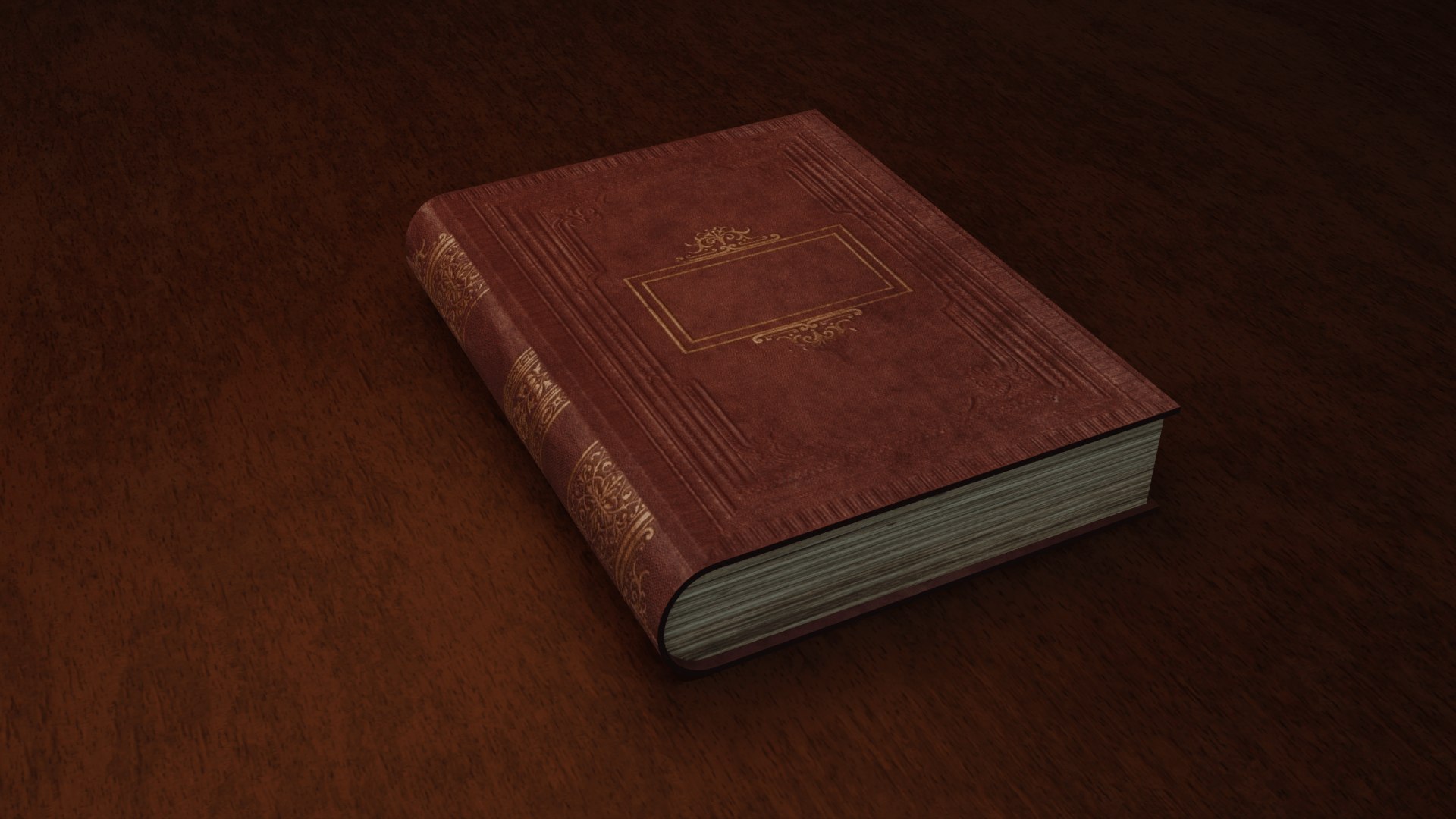 3D Model Old Book From Asset - TurboSquid 2047480