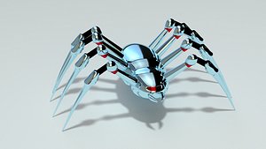 spider bot 3d model