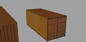 3ds container teu 20ft