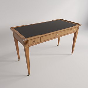 3d table ecrire louis xvi