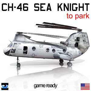 CH-46 Sea Knight to Park