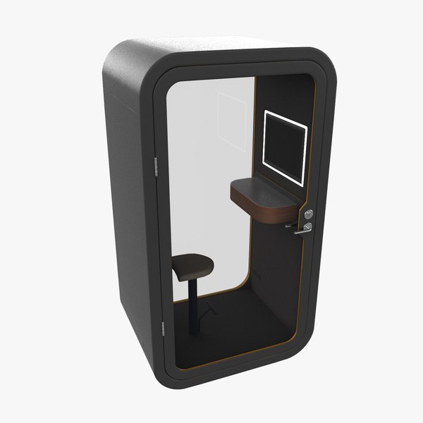 3D Office Pod 3 model