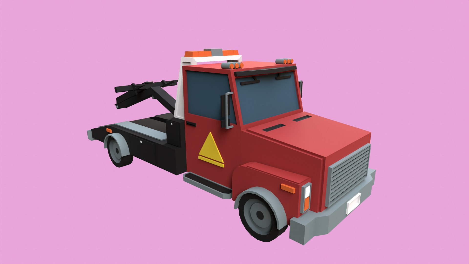 3D model Lowpoly Tow Truck https://p.turbosquid.com/ts-thumb/rD/GOmwRQ/d9/tbrender_viewport_001/png/1678976535/1920x1080/fit_q87/762ad78e5fea2b51702254f8eb0accaa17b4c1c6/tbrender_viewport_001.jpg