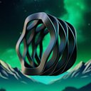 Organic Wave Ring - Multi-Band Sculptural Jewelry 3D Print 25