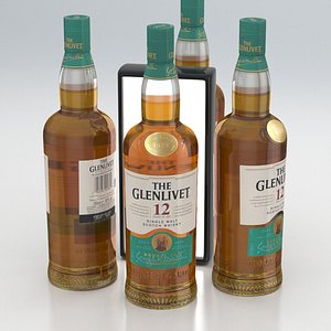 scotch whisky bottle model