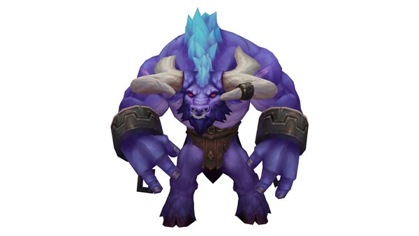 Alistar - League of Legends - Rigged Modelo 3D - TurboSquid 1961651