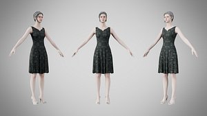 Dress 36 Shadow Garden Brocade v2