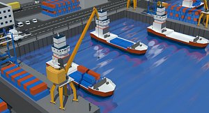 Port scene