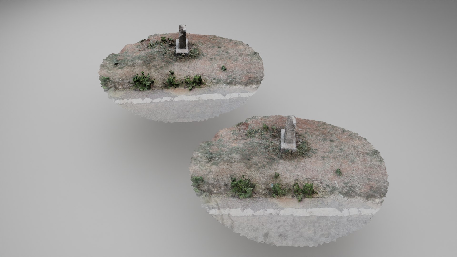 3D Roadside piller photoscan retopo model model - TurboSquid 2069970