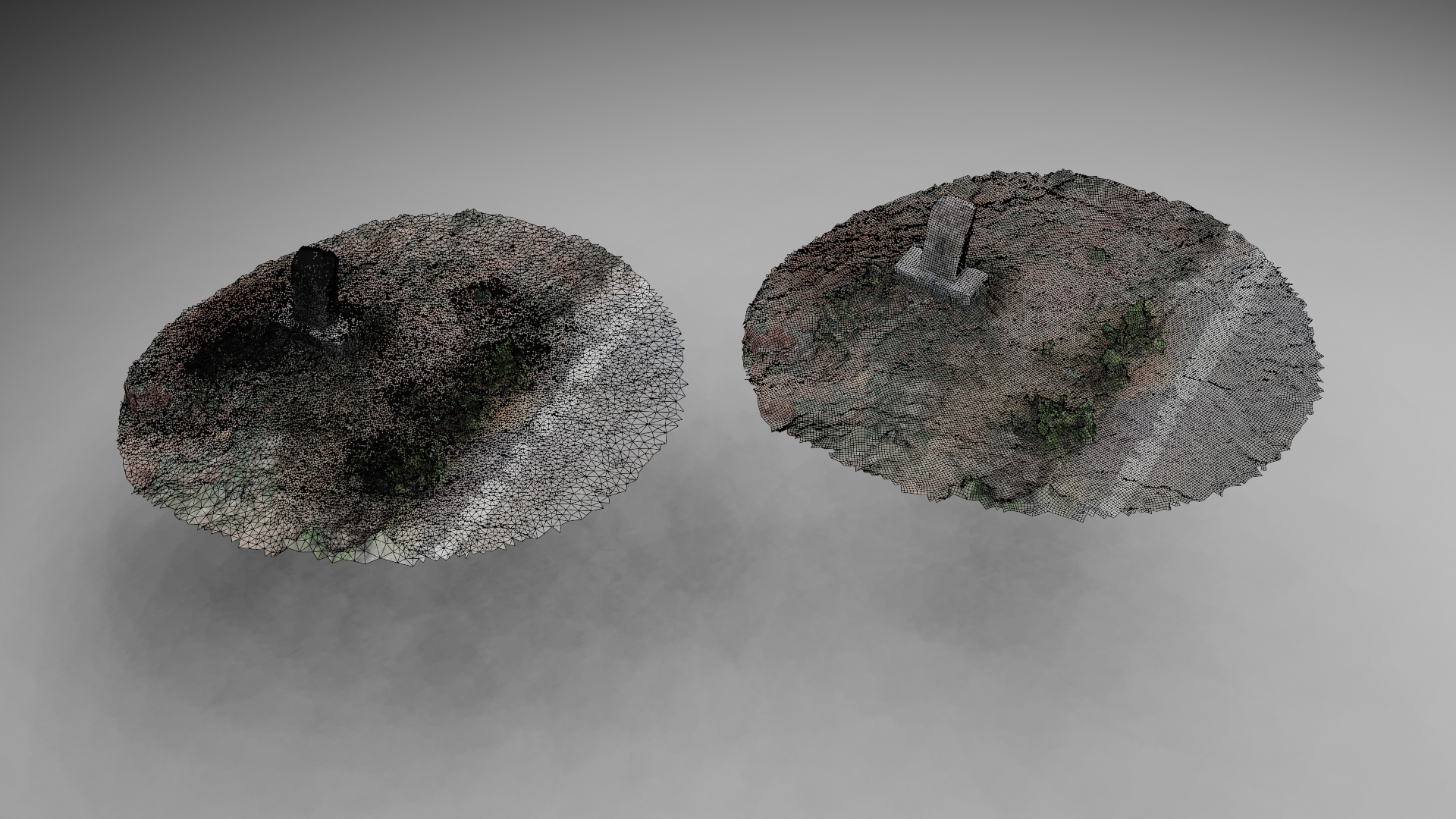 3D Roadside Piller Photoscan Retopo Model - TurboSquid 2069970