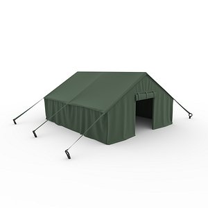 3D Military Tent 51