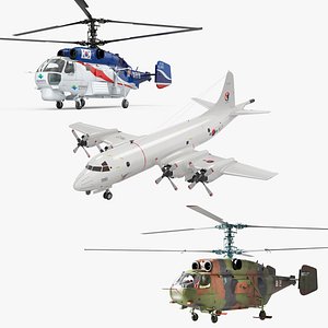 3D South Korea Air Force Collection model
