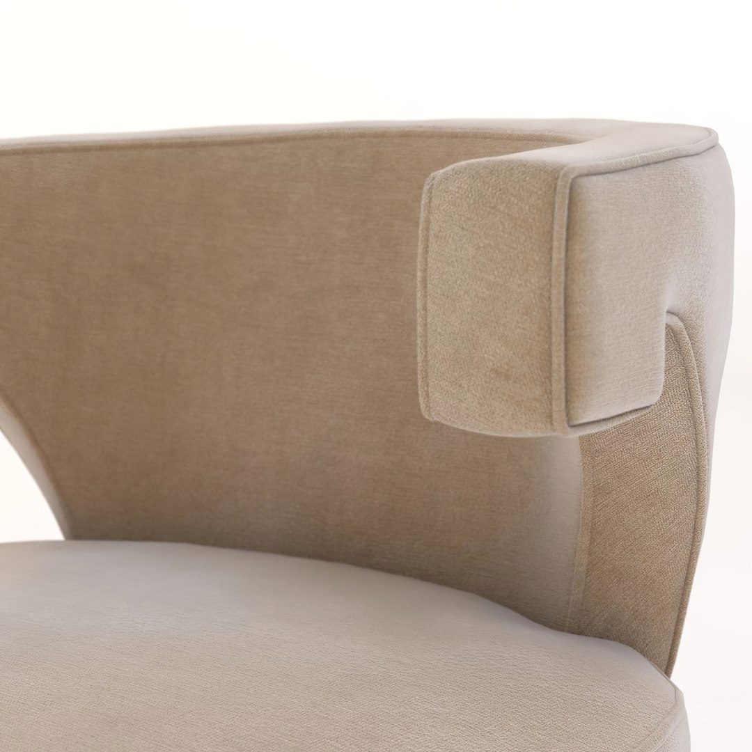 Dering Hall Athena Armchair By Kimberly Denman Model - TurboSquid 2007855