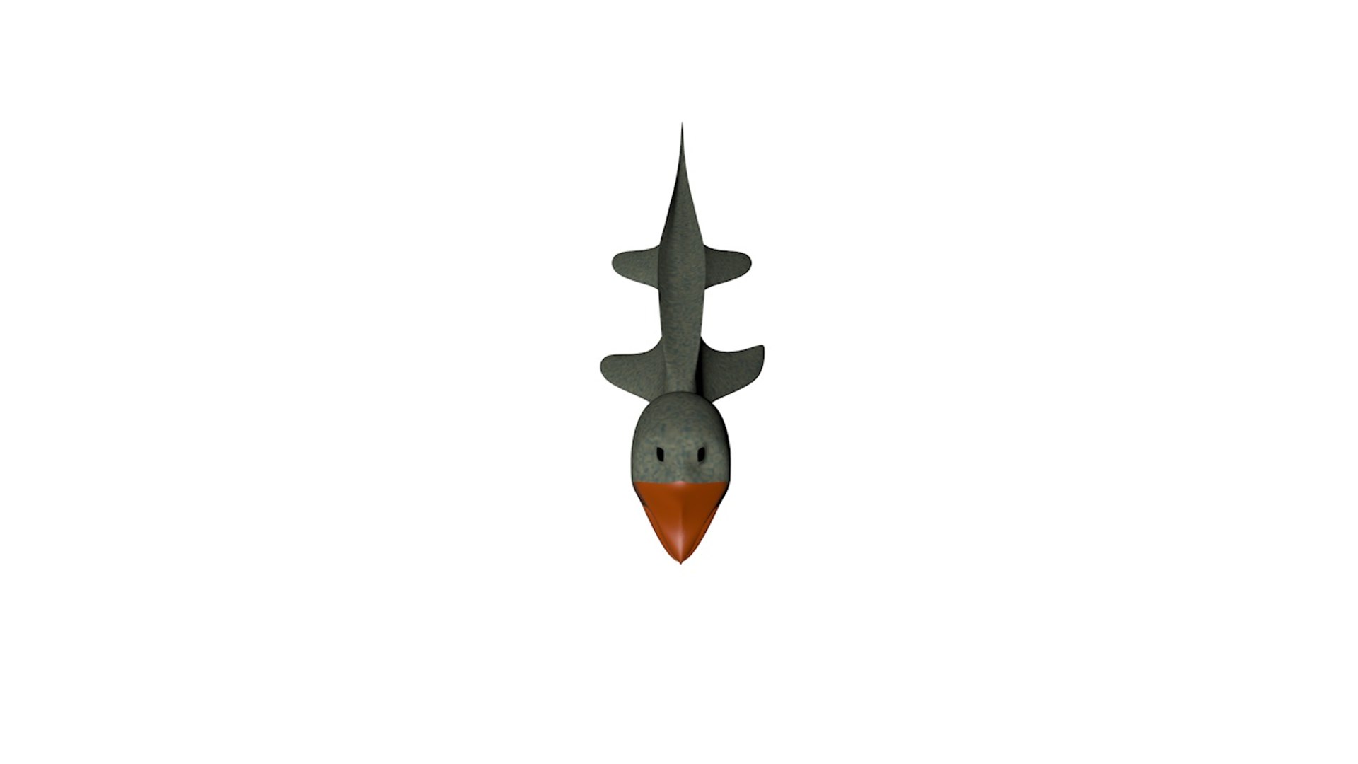 Duck monster model - TurboSquid 1549269