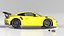 3D porsche 911 GT3 RS-Rigged and textured-unreal-vray-redshift