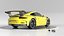 3D porsche 911 GT3 RS-Rigged and textured-unreal-vray-redshift