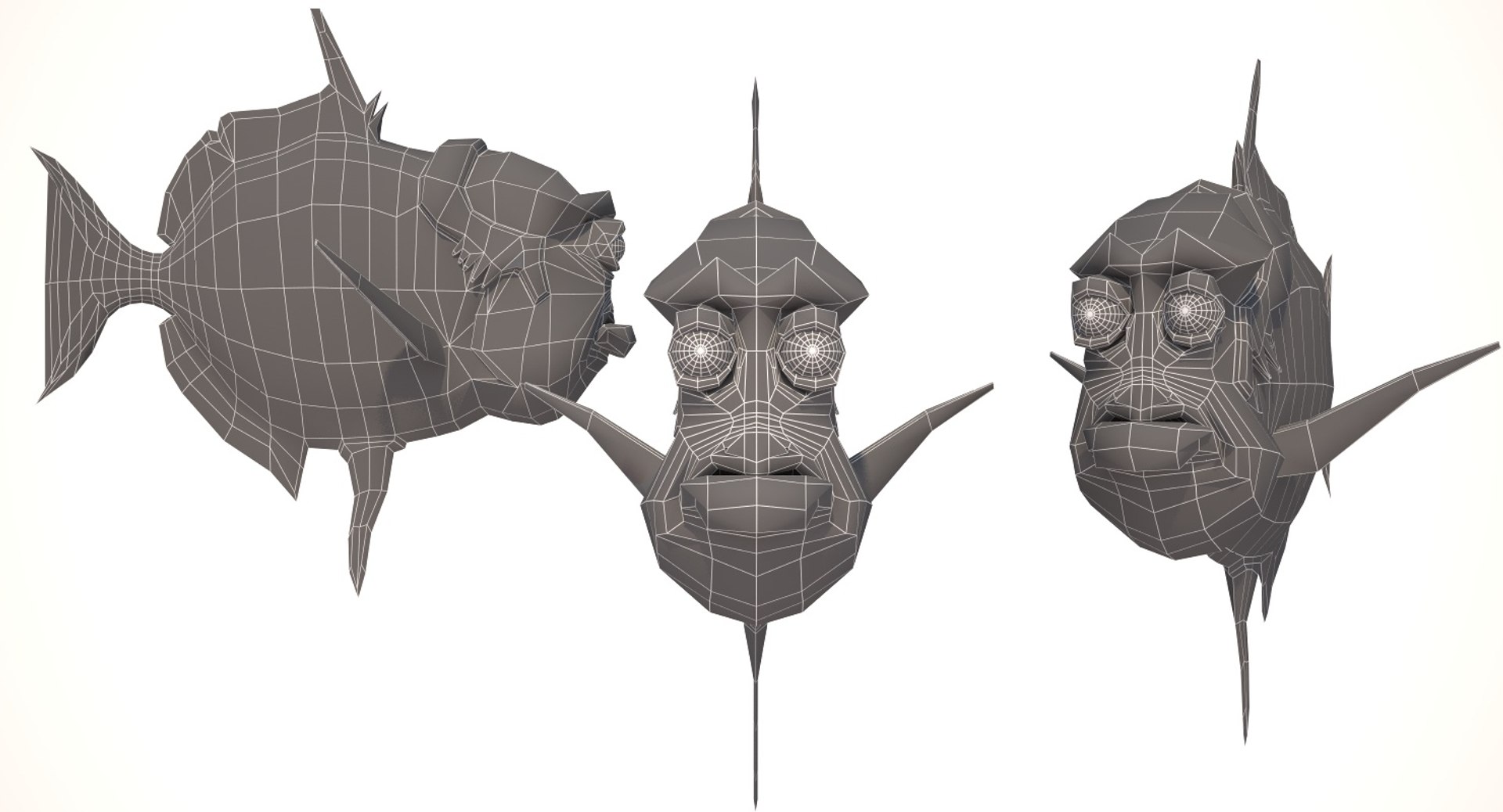 cartoon fish model https://p.turbosquid.com/ts-thumb/rD/bBgUiY/Axbo2Kso/cartoonfishcollectionfishg1renderwire/jpg/1493675077/1920x1080/fit_q87/bfd172ea5001166f4f18c180a5d5a4542bcf6aa0/cartoonfishcollectionfishg1renderwire.jpg