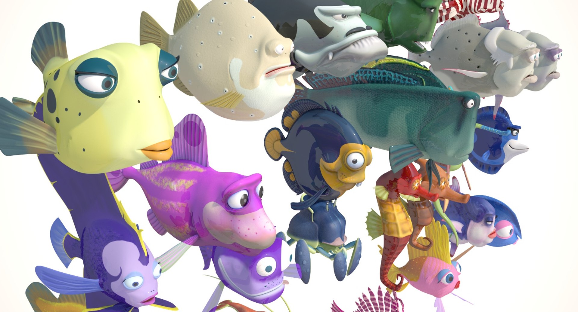 cartoon fish model https://p.turbosquid.com/ts-thumb/rD/bBgUiY/OUQfiHle/cartoonfishcollectionrender_0004/jpg/1493675035/1920x1080/fit_q87/f6b4a42c1bfc1e5edca878ec87f6087113f9e765/cartoonfishcollectionrender_0004.jpg