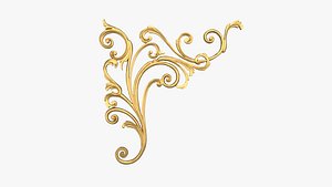 Acanthus Leaves Collection 16 3D model