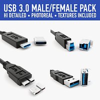 USB connectors Pack